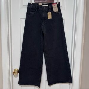 NWT Levi's Women's '94 Baggy Wide-Leg Jeans Size 27 x 31 Black Vintage Inspired